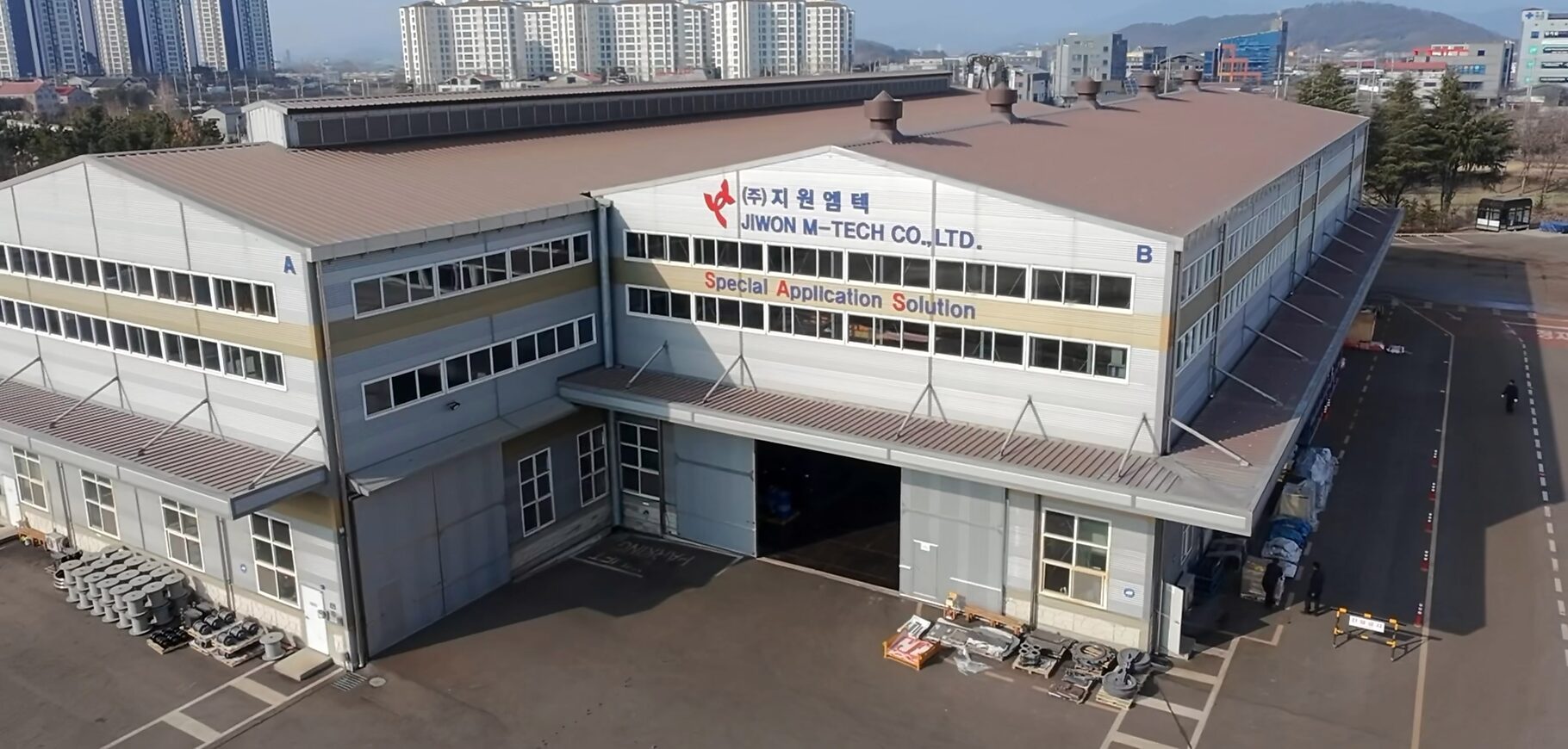 제2공장 전경 — SAS 조립 거점